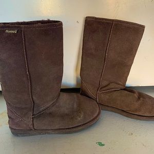 Bear paw cozy boots